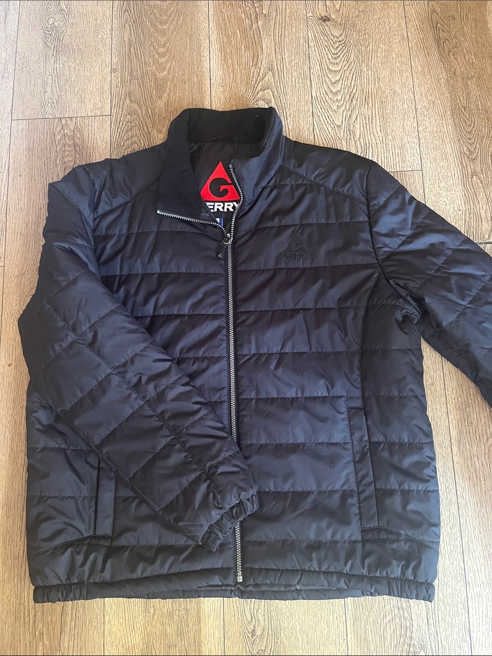 Gerry Weber Men's Black Quilted Puffer Jacket